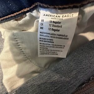 American Eagle Blue Jeans great jeans so comfortable Skinny leg